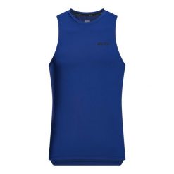 Tank top sportowy koszulka bez rękawów do biegania The Run CEP męski. Niebieskie koszulki sportowe męskie CEP, m, bez wzorów, bez ramiączek, do biegania. Za 199.00 zł.