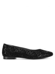 Lasocki Baleriny RST-KAJA-01F Czarny. Czarne balerinki damskie Lasocki, bez wzorów, ze skóry, bez obcasa, bez zapięcia. Za 149.99 zł.