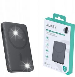 Powerbank Aukey Powerbank 5000mAh AUKEY MagFusion PB-MS03 USB-C MagSafe 20 W bezprzewodowy. Powerbanki Aukey. Za 285.98 zł.