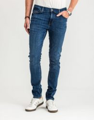 Spodnie Męskie Jeansowe Mustang Frisco Skinny Denim Blue 1015049 5000 883, W31 L30. Niebieskie spodnie materiałowe męskie Mustang, bez wzorów, z bawełny. Za 249.99 zł.