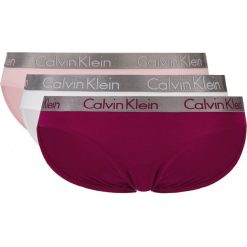 Calvin Klein 3-pack Spodenki Czerwony Różowy Biały. Białe majtki damskie Calvin Klein, z bawełny. Za 176.95 zł.