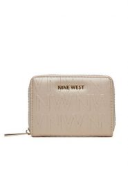 Nine West Portfel NW-W1-016-SS25 Złoty. Żółte portfele damskie Nine West, z materiału. Za 69.99 zł.