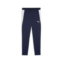Spodnie treningowe Puma TeamFinal26. Niebieskie spodnie sportowe męskie Puma, bez wzorów, na fitness i siłownię. Za 337.50 zł.