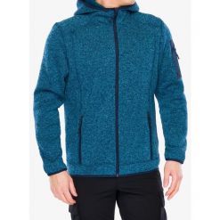 Kurtka polarowa męska CMP Borgis Fix Hood Jacket. Zielone kurtki męskie CMP, l, bez wzorów, z polaru, sportowe, bez kaptura. Za 235.99 zł.