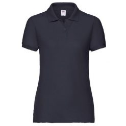 Koszulka Polo Damska. Niebieskie koszulki sportowe damskie fruit of the loom, xl, bez wzorów, bez ramiączek. Za 65.99 zł.