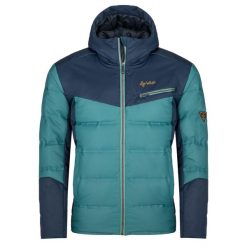 Męska kurtka narciarska Kilpi TEDDY-M. Zielone kurtki sportowe męskie Kilpi, na zimę, m, bez wzorów, bez kaptura, narciarskie. Za 525.33 zł.