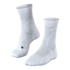 Skarpetki Falke TE2. Białe skarpety męskie Falke, bez wzorów, z bawełny. Za 287.99 zł.