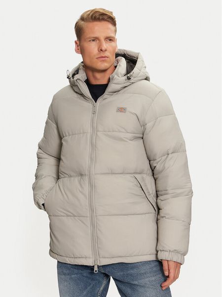 Dickies Kurtka przejściowa Waldenburg Hooded DK0A4YEYD06 Szary Regular Fit. Szare kurtki męskie Dickies, m, bez wzorów, z syntetyku, bez kaptura. Za 629.99 zł.