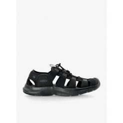 Sandały męskie Keen Seanik H2. Niebieskie buty zimowe męskie Keen, bez wzorów, bez obcasa, bez zapięcia. Za 335.99 zł.