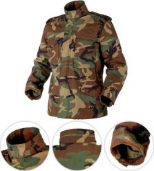 Helikon-Tex Helikon-Tex Kurtka M65 Woodland XL. Kurtki męskie HELIKON-TEX, m, bez wzorów, bez kaptura. Za 449.00 zł.