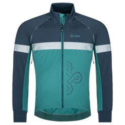 Męska kurtka rowerowa softshell Kilpi NERETO-M. Zielone kurtki męskie Kilpi, m, bez wzorów, z softshellu, bez kaptura, rowerowe. Za 422.05 zł.