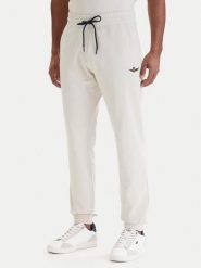 Aeronautica Militare Spodnie dresowe 261PF1008UF00674 Beżowy Regular Fit. Brązowe spodnie sportowe męskie Aeronautica Militare, l, bez wzorów, z bawełny. Za 399.99 zł.