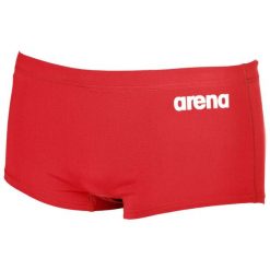 Szorty Kąpielowe Arena Solid Squared Short. Czerwone kąpielówki męskie ARENA, m, bez wzorów. Za 73.25 zł.