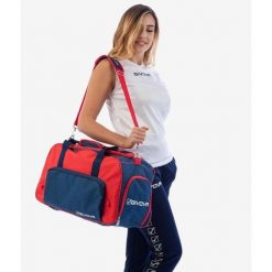 Torba sportowa Givova Palestra Granatowo-Czerwona Czerwona. Czarne torby sportowe męskie Givova, bez wzorów. Za 190.13 zł.