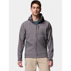Kurtka Softshell Męska Columbia Cascade Ridge III. Szare kurtki sportowe męskie Columbia, na jesień, m, bez wzorów, z polaru, bez kaptura, trekkingowe. Za 539.00 zł.
