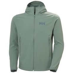 Kurtka wodoodporna Helly Hansen Cascade Shield. Zielone kurtki męskie Helly Hansen, m, bez wzorów, casualowe, bez kaptura. Za 742.95 zł.