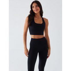 Stanik Sportowy BeShaped Morning Dew. Czarne bielizna sportowa damska BESHAPED, xs, bez wzorów, z elastanu. Za 179.00 zł.