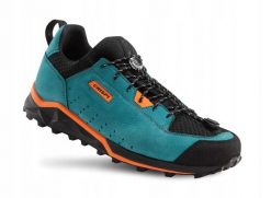 Buty trekkingowe Crispi Attiva. Zielone obuwie trekkingowe damskie Crispi, z materiału, bez zapięcia. Za 1,200.00 zł.
