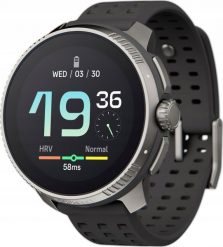 Zegarek sportowy Suunto Race Titanium Charcoal (SS050932000). Szare zegarki sportowe Suunto, bez wzorów. Za 1,689.00 zł.