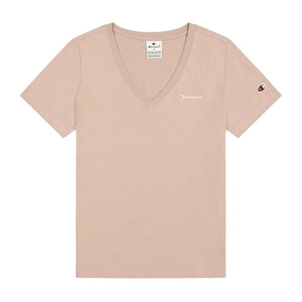 Koszulka Damska VS503. Brązowe bluzki damskie Champion, m, bez wzorów, casualowe, bez kołnierzyka, bez ramiączek. Za 132.99 zł.