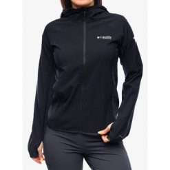 Bluza rozpinana damska Columbia Spectre Ridge Full Zip Hooded Tech Fleece. Czarne bluzy damskie Columbia, xs, bez wzorów, sportowe, bez ramiączek, bez kaptura. Za 329.99 zł.