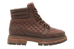 Buty zimowe damskie Roxy Qwinn trapery. Brązowe trapery damskie Roxy, z materiału, bez zapięcia. Za 247.49 zł.
