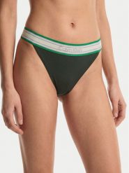 Calvin Klein Swimwear Dół od bikini LV00Q61104 Zielony ciemny. Zielone bikini Calvin Klein Swimwear, s, bez wzorów, z syntetyku. Za 209.99 zł.