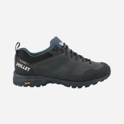 Buty trekkingowe męskie Millet Hike Up Leather GTX. Szare trekkingi męskie Millet, bez zapięcia. Za 789.99 zł.