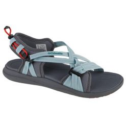 Sandały damskie, Columbia Sandal W. Czarne sandały damskie Columbia, bez wzorów, z materiału, bez obcasa, bez zapięcia. Za 239.99 zł.
