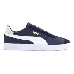 Buty do chodzenia męskie Puma Club Nylon. Niebieskie buty sportowe męskie Puma, bez wzorów, z materiału, bez zapięcia, trekkingowe. Za 299.00 zł.