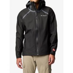 Kurtka przeciwdeszczowa Columbia Reign No Shine Jacket. Czarne buty zimowe męskie Scarpa, m, bez wzorów, sportowe, bez kaptura. Za 692.99 zł.