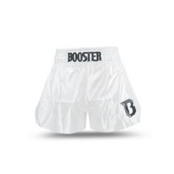 Szorty do boksu tajskiego Booster Fight Gear TBT Core 4. Białe szorty damskie BOOSTER FIGHT GEAR, bez wzorów, sportowe. Za 260.50 zł.