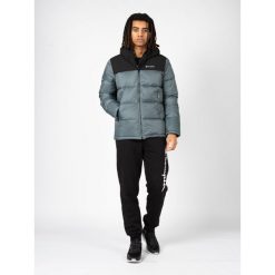 Kurtka turystyczna męska Down Jacket. Czarne kurtki męskie Champion, m, bez wzorów, z poliamidu, sportowe, z kapturem. Za 492.00 zł.