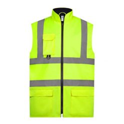 Męski Zwykły Ocieplacz Na Ciało HiVis. Żółte bluzy męskie YOKO, m, bez wzorów, bez ramiączek, bez kaptura. Za 170.99 zł.