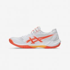 Buty do sportów halowych damskie ASICS Gel Rocket 12. Obuwie sportowe damskie Asics, bez wzorów, bez zapięcia, na fitness i siłownię. Za 219.99 zł.