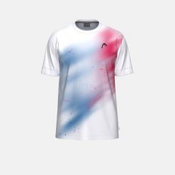 TOPSPIN Męska Koszulka. Niebieskie koszulki sportowe męskie Head, m, bez wzorów, bez ramiączek, tenisowe. Za 260.00 zł.