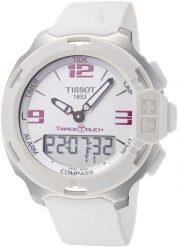 Zegarek sportowy Tissot T-Race Zegarek damski analogowo-cyfrowy 44 mm (T081.420.17.017.00). Analogowe zegarki damskie TISSOT. Za 1,970.99 zł.