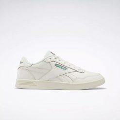 Buty sportowe Reebok Court Advance (100010620). Białe obuwie sportowe damskie Reebok, bez wzorów, bez zapięcia, tenisowe. Za 289.00 zł.