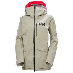 Damska kurtka typu infinity shell Helly Hansen Aurora. Brązowe kurtki sportowe damskie Helly Hansen, na zimę, bez wzorów, bez ramiączek, bez kaptura, narciarskie. W wyprzedaży za 1,947.10 zł.