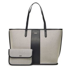 Torebka DKNY. Szare shopperki damskie DKNY, bez wzorów, bez dodatków. Za 419.99 zł.