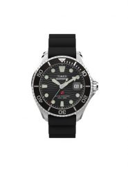 Timex Zegarek Deepwater Meridian TW2W81600 Srebrny. Szare, analogowe zegarki męskie Timex, bez wzorów, srebrne. Za 1,059.00 zł.