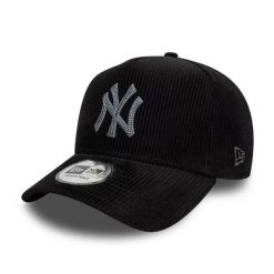 Czapka typu snapback New Era New York Yankees Cord Eframe. Czarne czapki damskie New Era, bez wzorów, casualowe. Za 200.50 zł.
