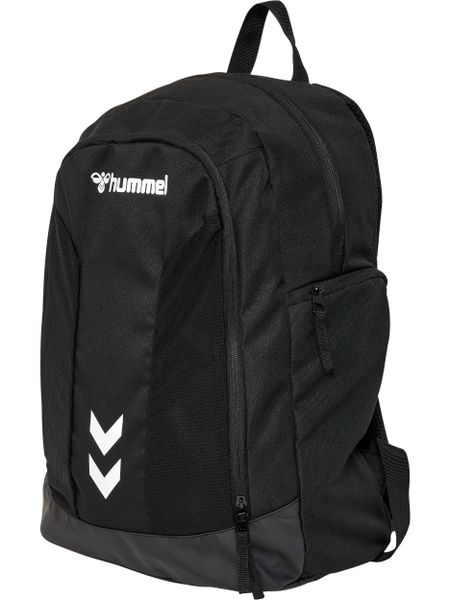 Plecak Hummel Lead. Czarne plecaki męskie Hummel, bez wzorów, z materiału, sportowe. Za 211.75 zł.