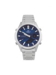 Casio Zegarek Edifice EFV-C120D-2AEF Srebrny. Szare, analogowe zegarki męskie Casio, bez wzorów, srebrne. Za 459.99 zł.