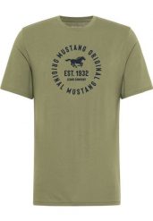 Męski T-Shirt Mustang Style Alex Four Leaf Clover 1017992 6352. T-shirty męskie Mustang, m, bez wzorów, bez kołnierzyka, bez ramiączek. Za 79.99 zł.