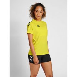 Koszulka damska Hummel Core Poly. Niebieskie koszulki sportowe damskie Hummel, m, bez wzorów, bez ramiączek, do piłki ręcznej. Za 122.50 zł.