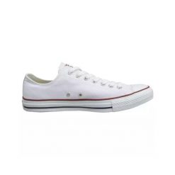 Buty do chodzenia Trampki Unisex Converse Chuck Taylor All Star Ox. Białe trampki męskie Converse, bez wzorów, z materiału, retro, bez zapięcia. Za 293.05 zł.