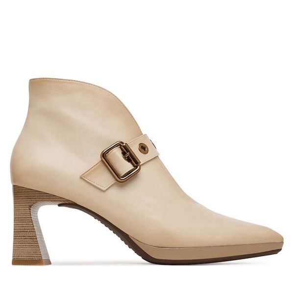 Botki Hispanitas. Botki damskie Hispanitas, bez wzorów, bez obcasa, na słupku, bez zapięcia. Za 599.99 zł.