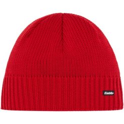 Czapka Eisbar Trop MÜ. Czerwone czapki damskie Eisbar, bez wzorów, z wełny, sportowe. Za 199.90 zł.