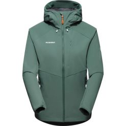 Kurtka trekkingowa damska Mammut Ultimate Comfort. Zielone kurtki sportowe damskie Mammut, m, bez wzorów, z syntetyku, bez ramiączek, z kapturem, trekkingowe. Za 1,337.00 zł.